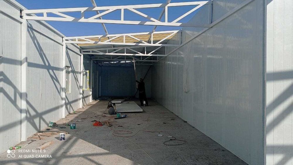 Сэндвич панели металлоконструкции Sendvich pantel metall konstruksiya