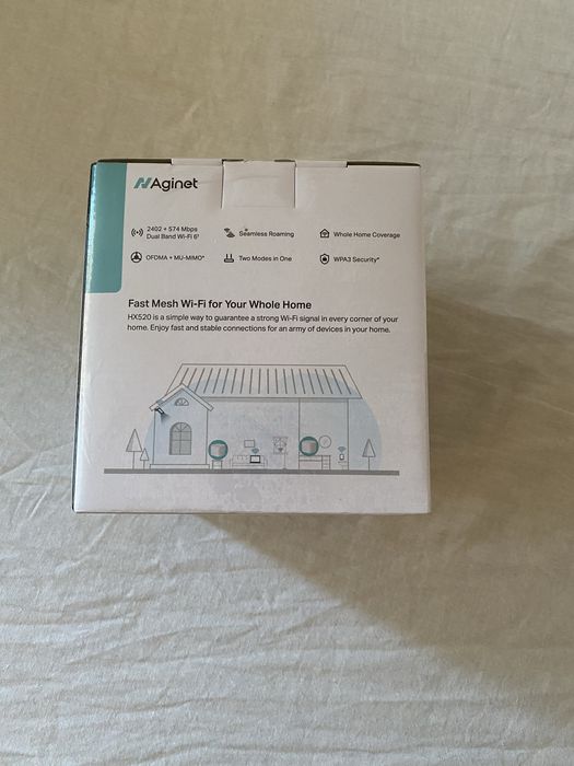 TP-Link Aginet HX520 AX3000 Wi-Fi 6 Mesh рутер – чисто нов