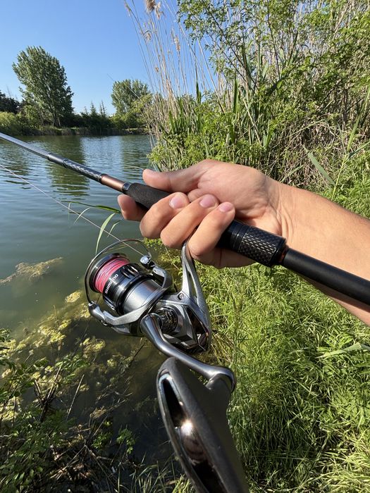 Спининг сет Golden Catch Inquisitor INS-762MH + Shimano Nasci 3000