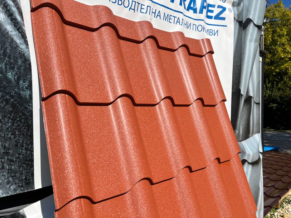 Метални керемиди Кристал 3Д МАТ 0.5 Промоция