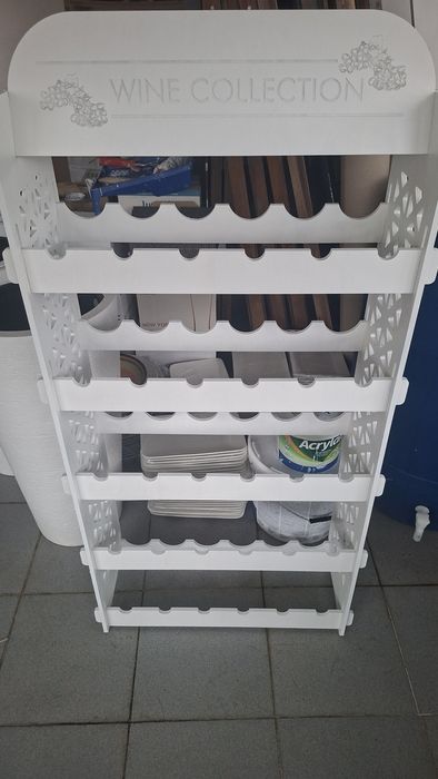 Стелаж за вино за 30 бутилки