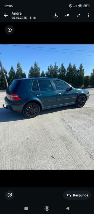 De vânzare golf 4 1.4 benzină aspirat