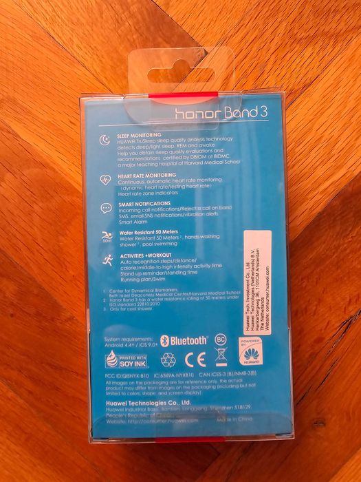 Honor band 3, чисто нов