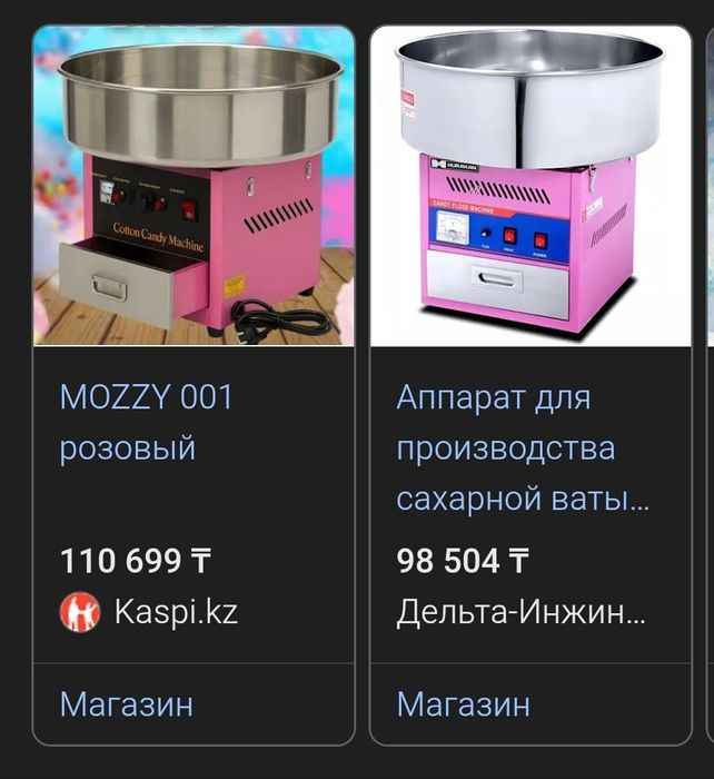 Апарат для Попкорна и для Ваты