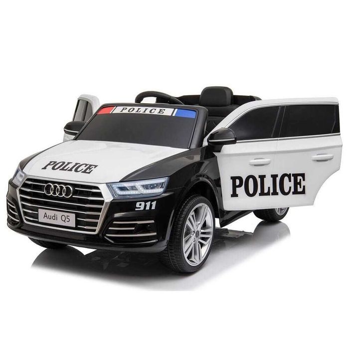 Masinuta electrica pentru copii Audi Q5 politie ! Nr auto personalizat !