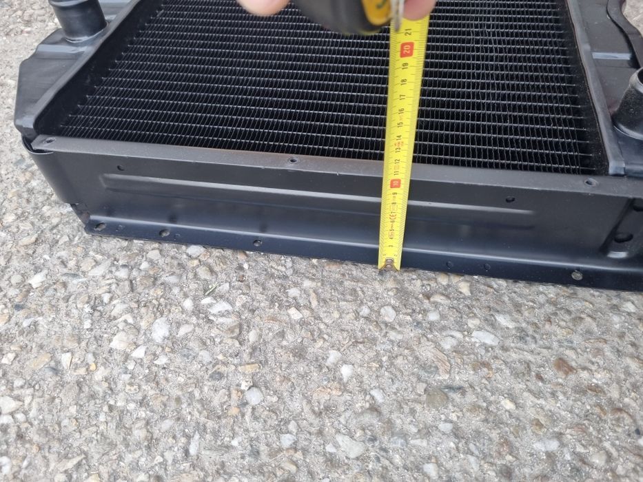 Radiator racire apa Fiat 480-640-683 din cupru cu 5 rânduri celule