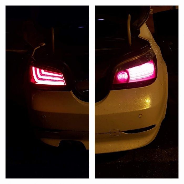 Stopuri BMW E60 seria 5 (03-07) cu LED BAR