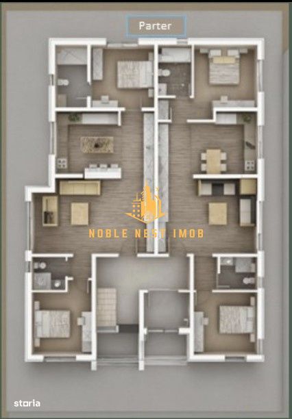 Apartament premium, 3 camere, 78mp - CENTRU Pitesti