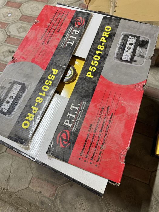 Новый генератор P.I.T 5.5кВт
