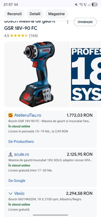 Autofiletantă Bosch 2024