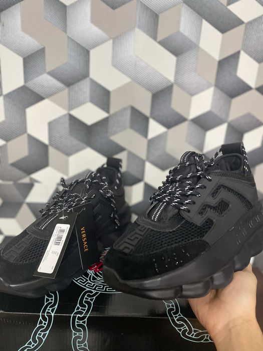 Adidasi Versace chain reaction negrii (40-41)
