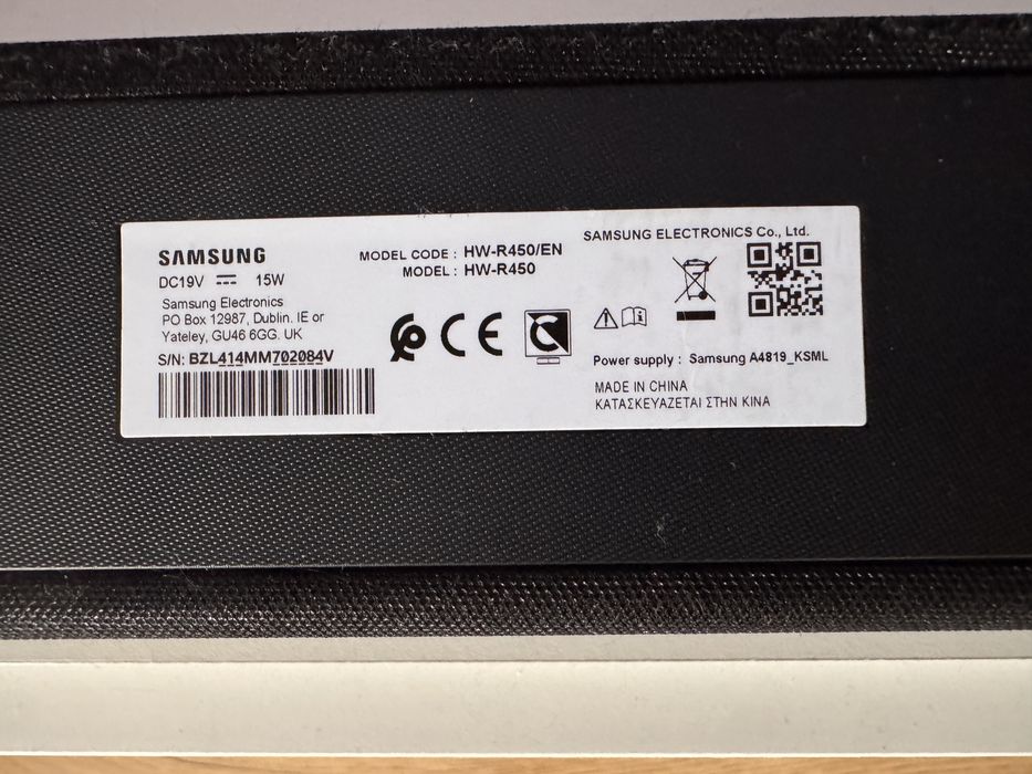 Soundbar Samsung 200W cu Subwoofer Wireless