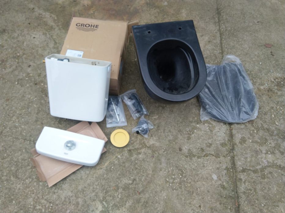 Wc și capac soft closet  + vas apa grohe