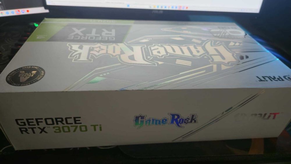 Видео Карта RTX 3070 TI Palit Game Rock