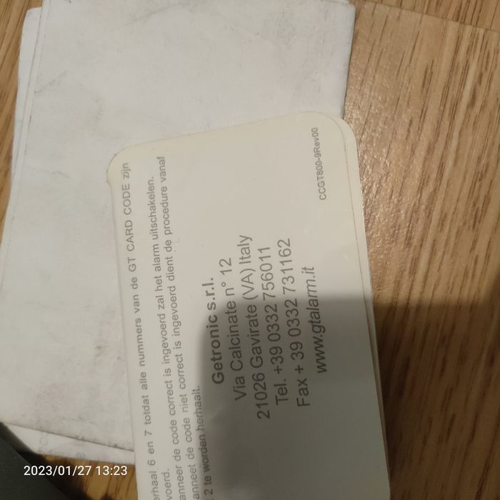 2 alarme auto incomplete Metasystem si Getronic