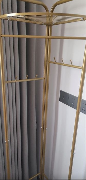 Угловая вешалка напольная