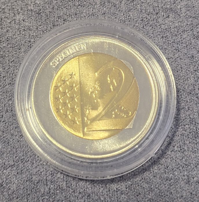 2€ Specimen Unità Monetaria – Колекционерска емисия Еврозона