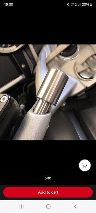 WUURAA Protège-Mains De Moto Pour BMW K1600GT K1600GTL K 1600 GT