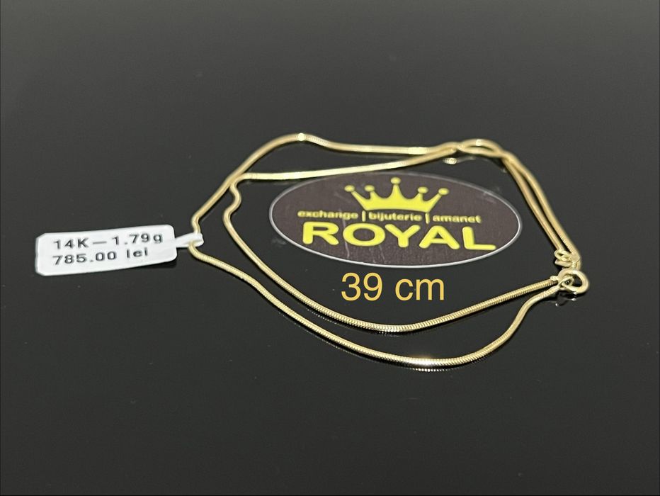 Bijuteria Royal CB : Colier dama aur 14k 585  1,79 gr