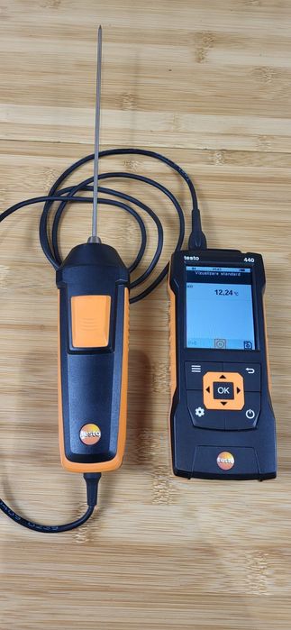 Testo 440 si senzori de temperratura testo