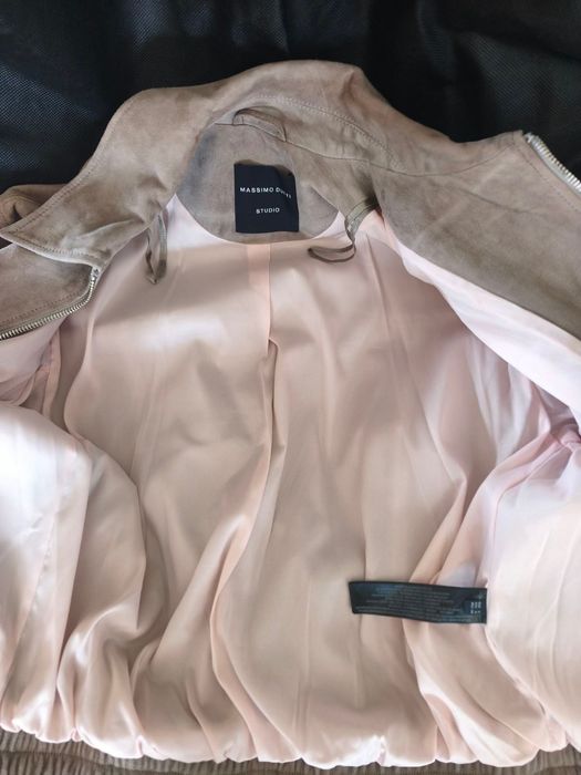 Яке естествен велур Massimo Dutti