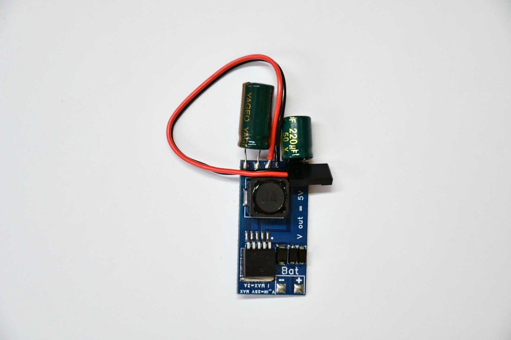 UBEC BEC extern 6.5-25V, ieșire stabilă 5V 3A (max 5A) – pentru drone, navomodele și modele RC