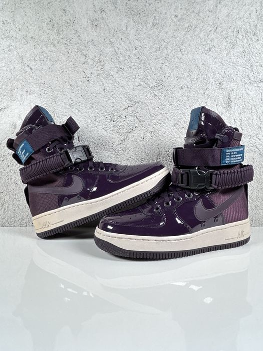 Nike SF Air Force 1 High Ruby Rose Force Is Female Port Wine