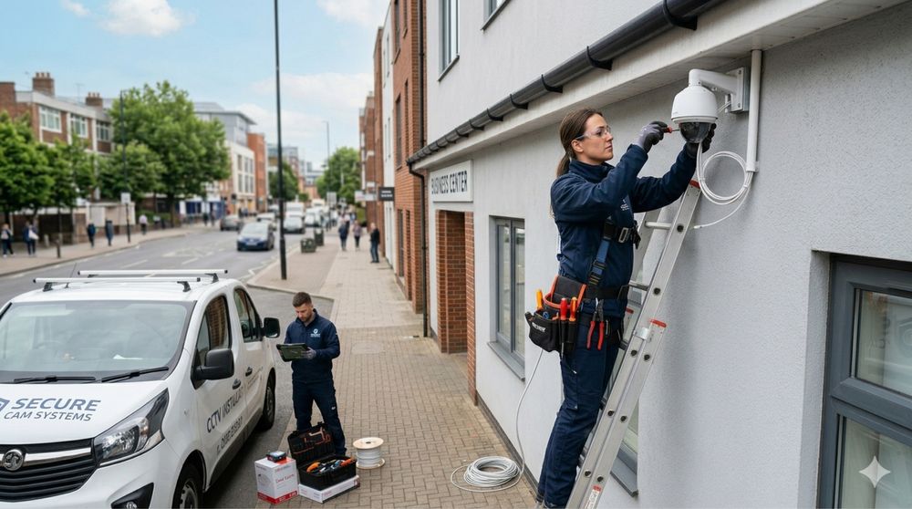 Установка видеонаблюдения для дома/дачи