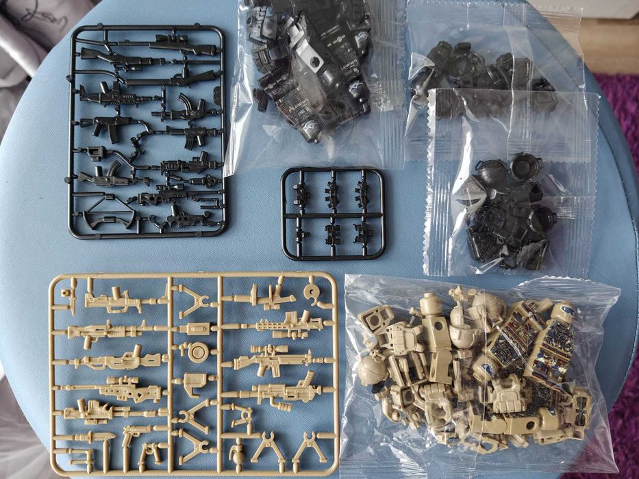 Set 6 figurine tip Lego