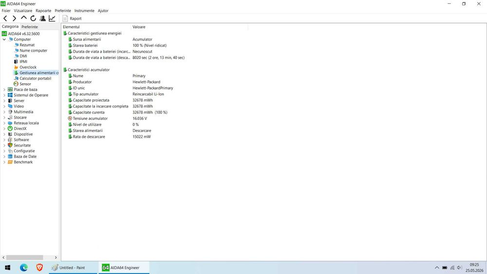Laptop HP Pavilion Power i5-7300HQ / 16GB RAM / SSD 500GB/ GTX 950M 4GB