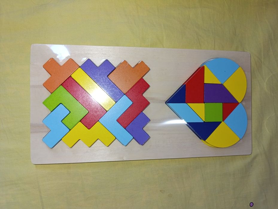 Деревянные игрушки пазлы