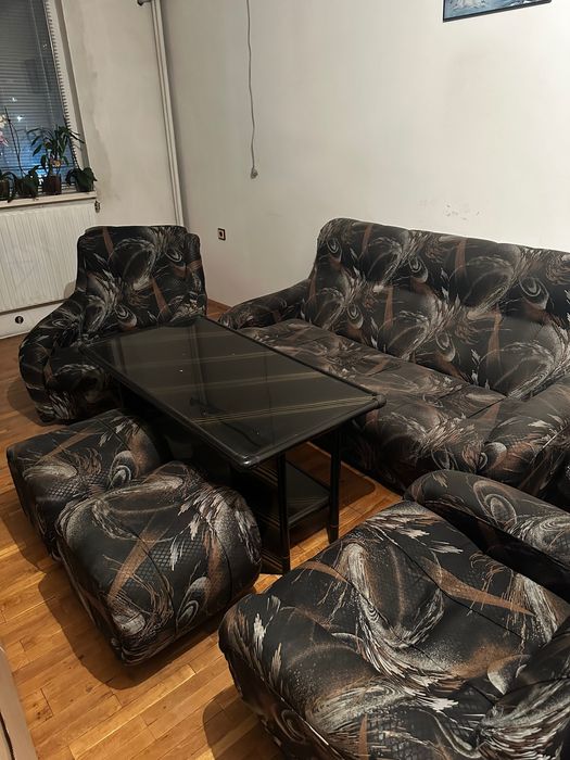 Холна гарнитура мека мебел