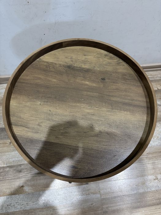 Декоративна малка дървена масичка, перуджа помощна маса