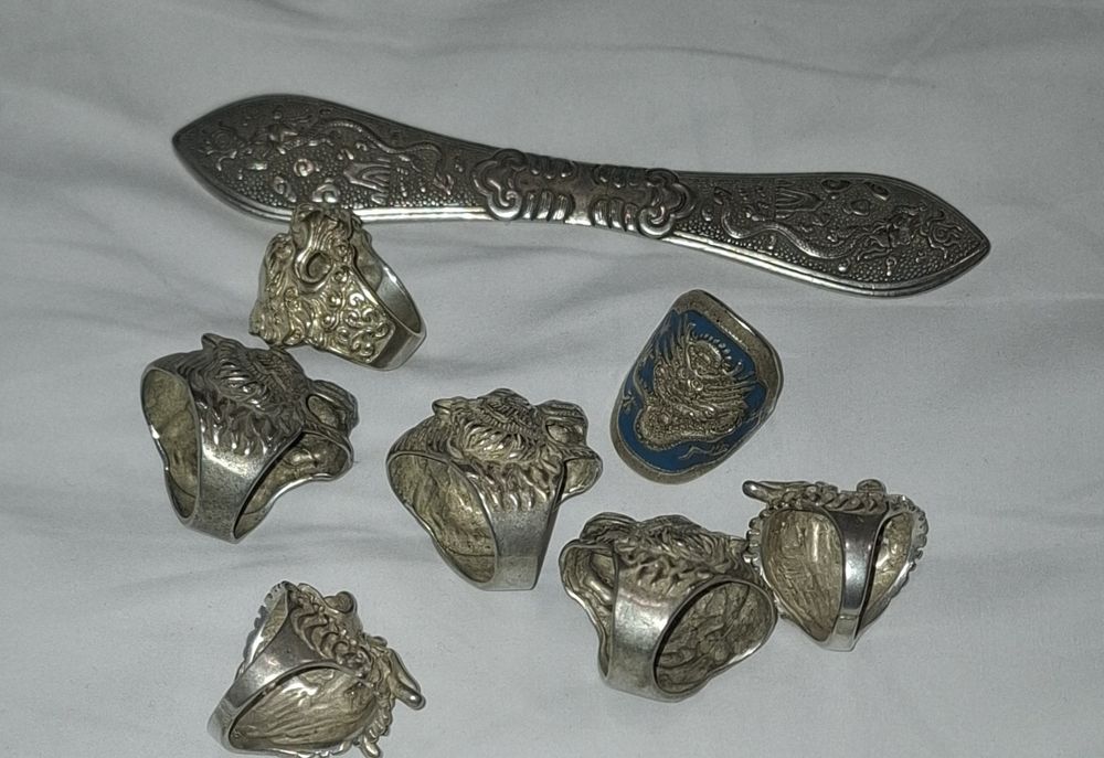 Серебро Старые Пробы на китайском