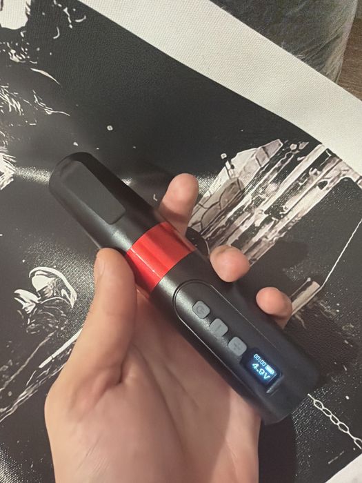 masina tatuat Bronc Pen Wireless V2 Red