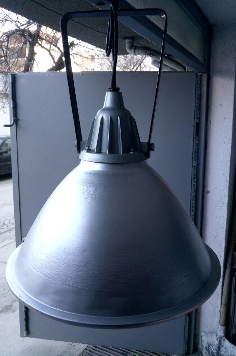 Ретро винтидж промишлено осветително тяло прожектор