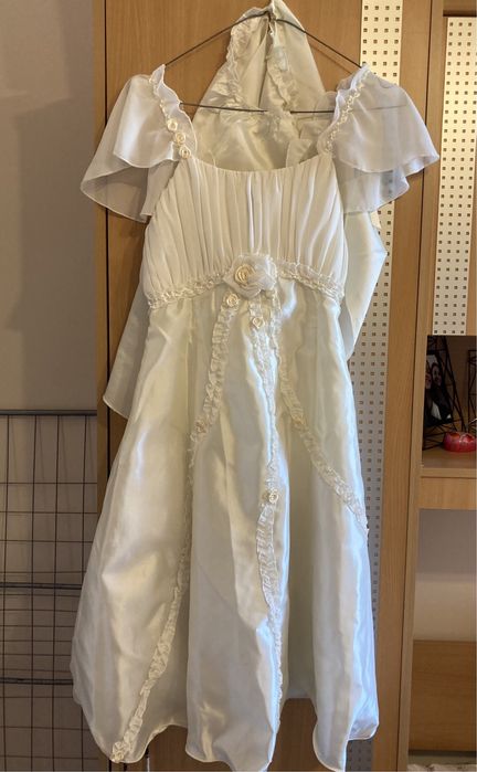 Rochita fete 12-14 ani nunta domnisoara de onoare si evenimente + voal