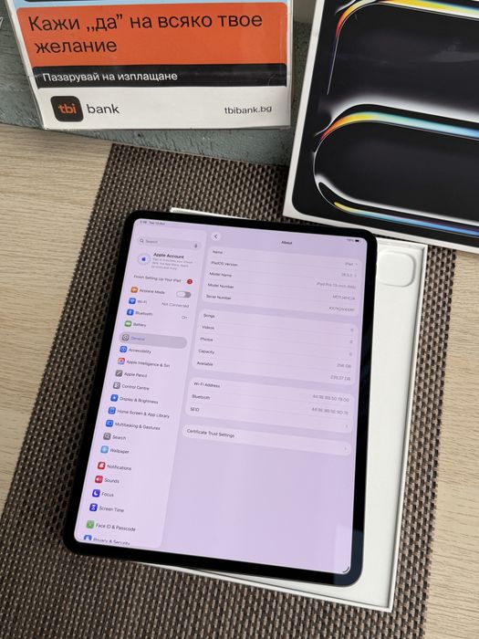 НОВ•Apple iPad Pro 13’ 256GB M5 /WiFi / Space Black