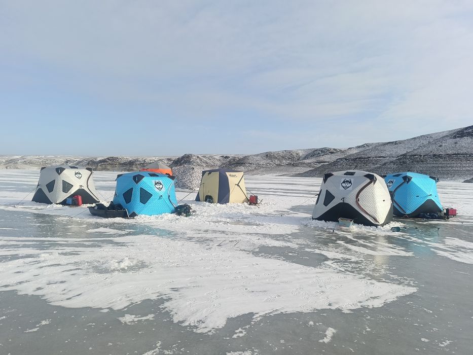 Палатка куб зимняя