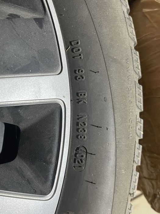 Roti jante anvelope vw 5x112 205/65/r16 iarna aproape noi prielli m+s