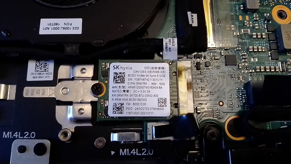 SSD NVMe 512gb SK hynix BC501 3x2 2230
Model: BC501