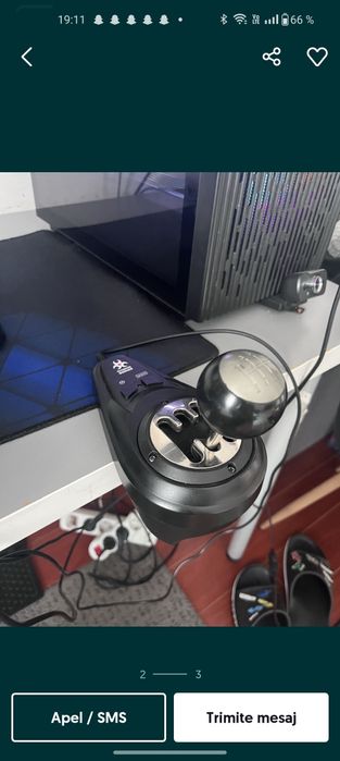 Vând volan gaming series cu Xbox series s