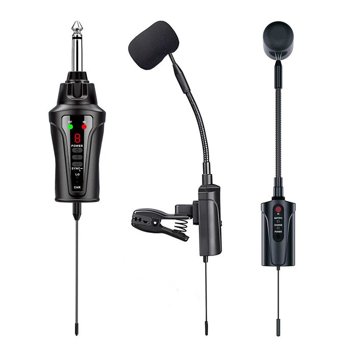 Wireless Cardioid microfon pentru Saxofon si Trompeta ACEMIC ST-5 2.4G Shure