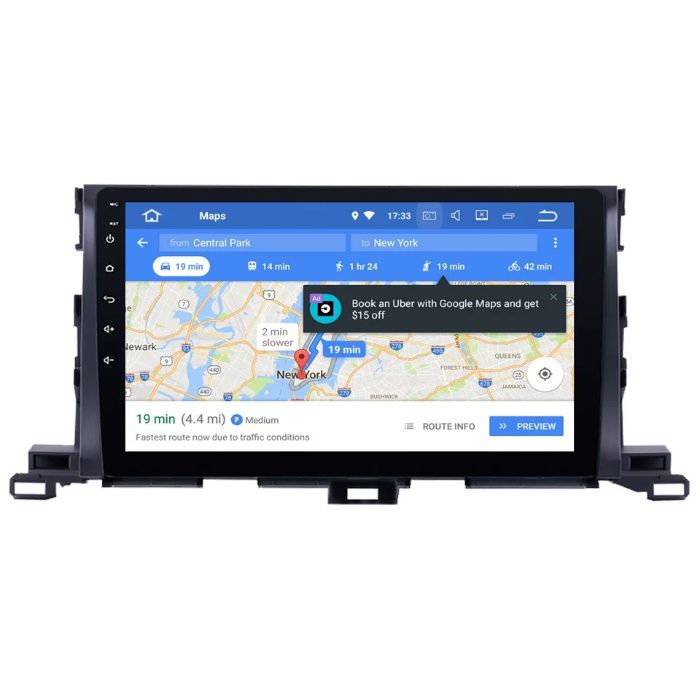 Navigatie Toyota Highlander ( 2014 - 2018 ) Garantie Camera Marsarier
