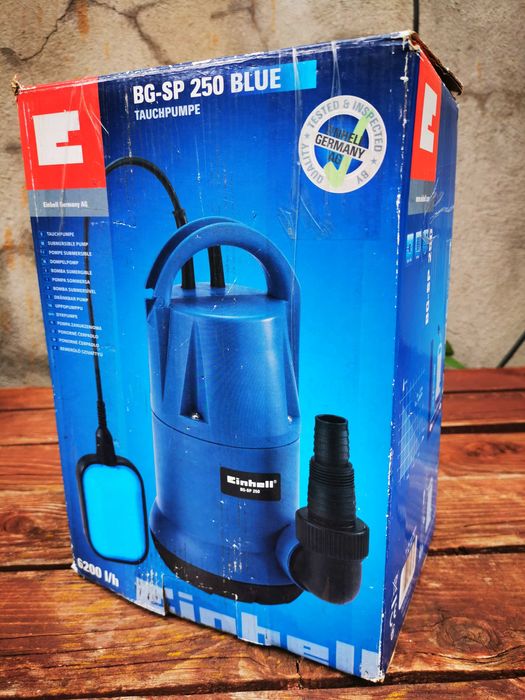 Pompa submersibila Einhell pentru apa curata si murdara cu plutitor