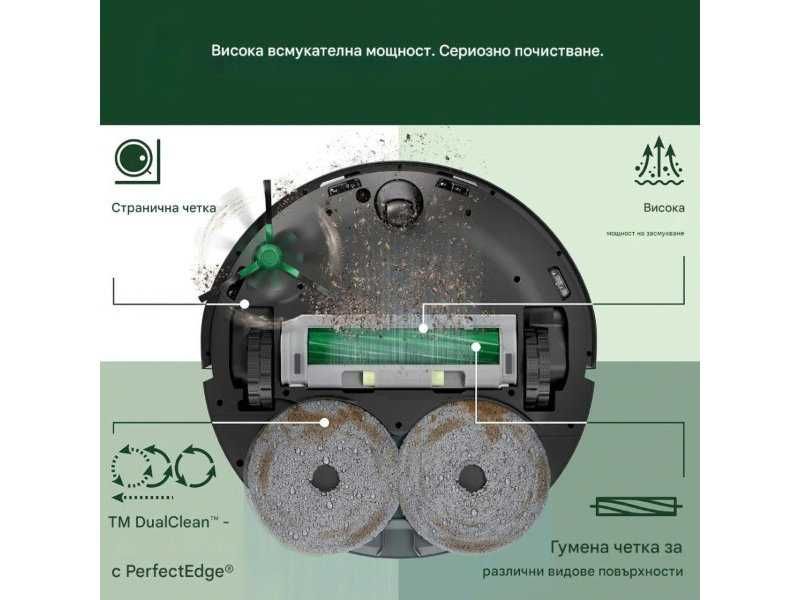 Робот Прахосмукачка с Автоматична Станция iRobot Roomba 505 Combo