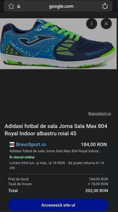 Adidasi de fotbal Joma Sala Max 42