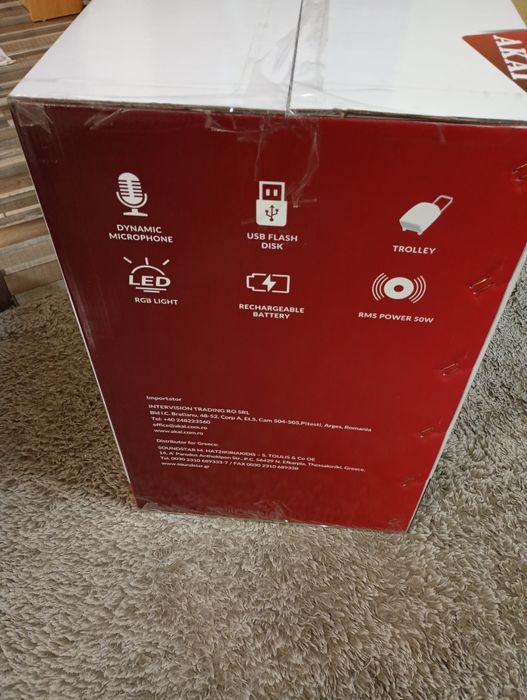 Boxă AKAI Noua! Sigilată/350 lei