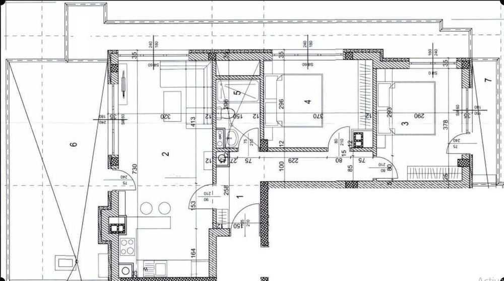 3-стаен апартамент за продажба в Кръстова вада