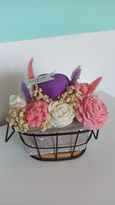 Aranjament floral de ceară